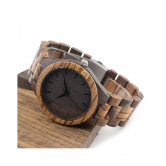 Дървен унисекс часовник Sagano
